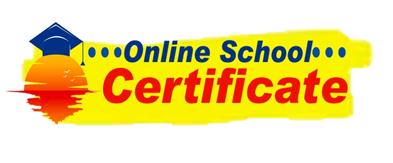 Online School Certificate